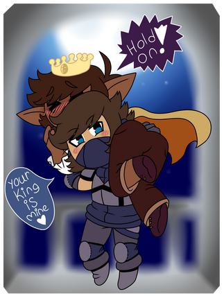 Your king is mine - Myself + VillainousVeg